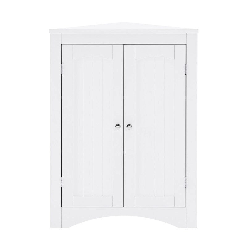 Buffet, meuble d'angle, meuble d'angle de salle de bain avec portes et étagères, cuisine, salon