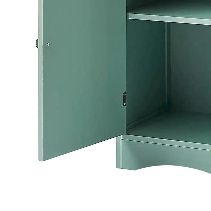 Meuble de salle de bain moderne et élégant en bois avec panneau de porte en acrylique