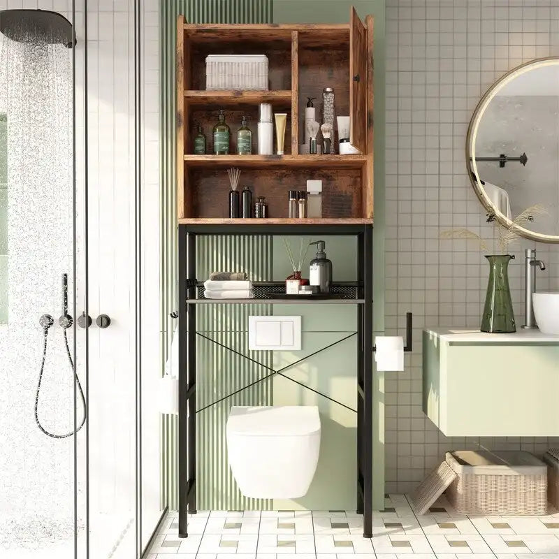 Meuble de rangement pour toilettes - 9.44P x 23.62L x 72.83H