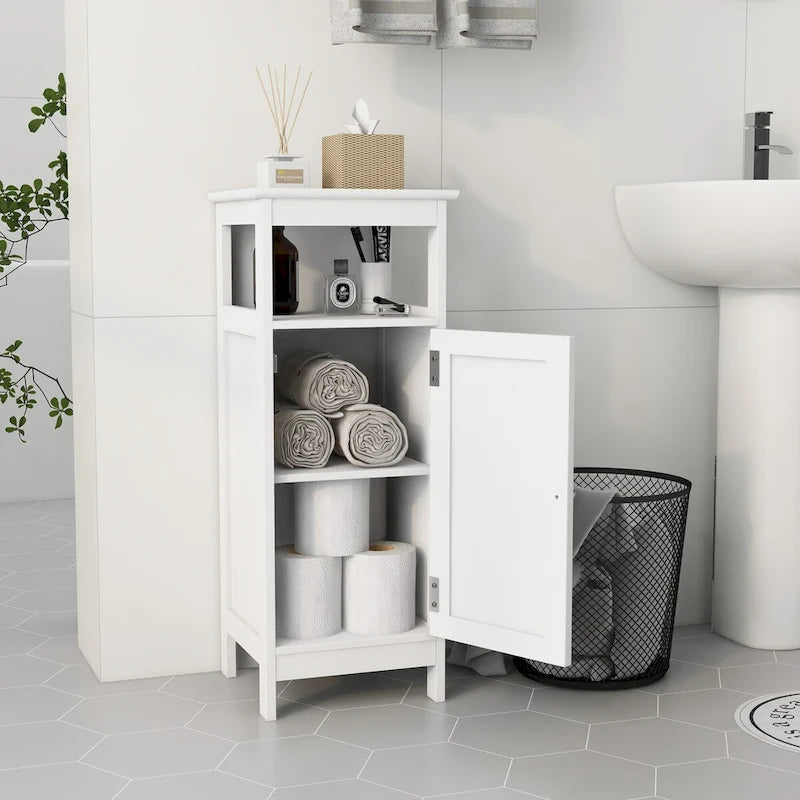Armoires de rangement simples pour salle de bain offrant des solutions de rangement pratiques, 32 x 30 x 80 cm