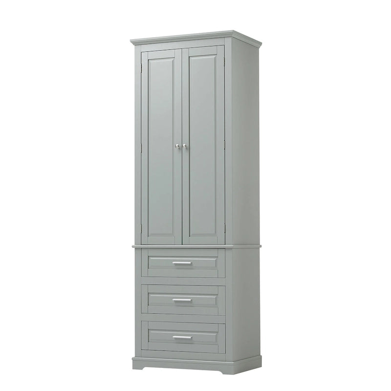 Armoire haute de rangement à trois tiroirs - S/O
