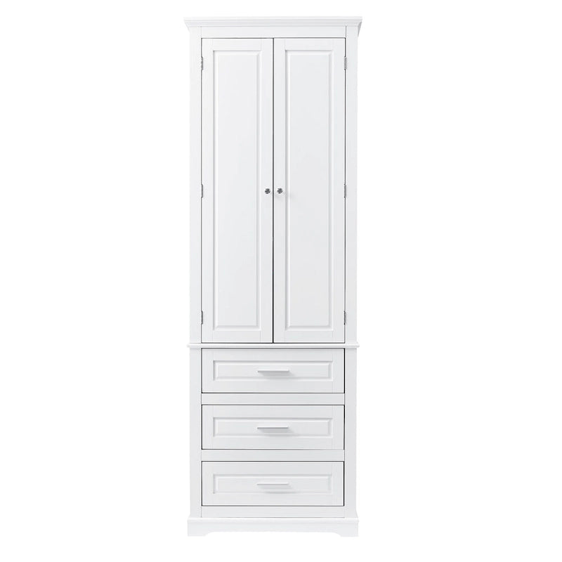 Armoire haute de rangement à trois tiroirs - S/O