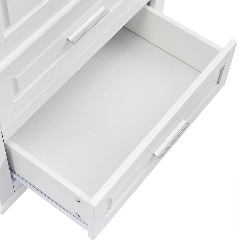 Armoire haute de rangement à trois tiroirs - S/O