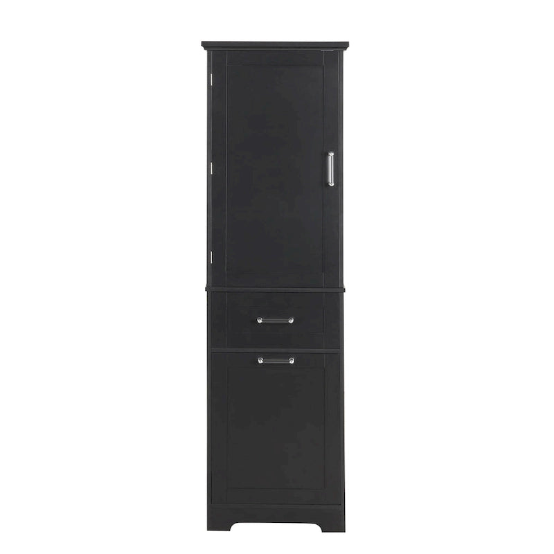 Armoire de rangement avec tiroirs et étagère réglable