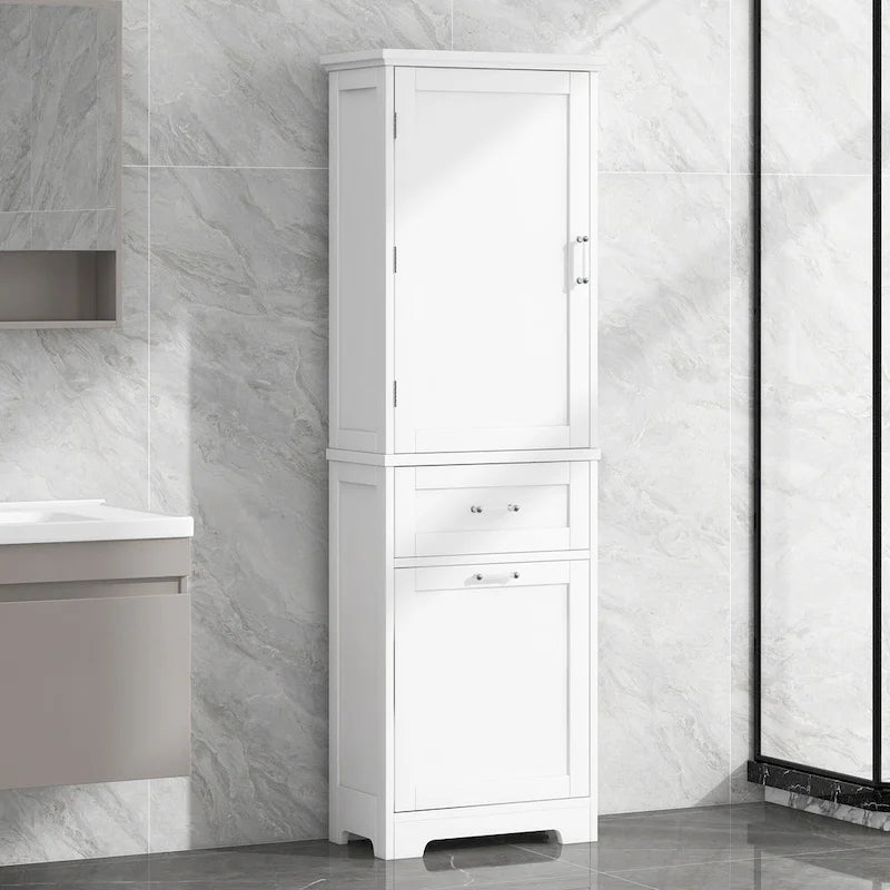 Armoire de rangement avec tiroirs et étagère réglable