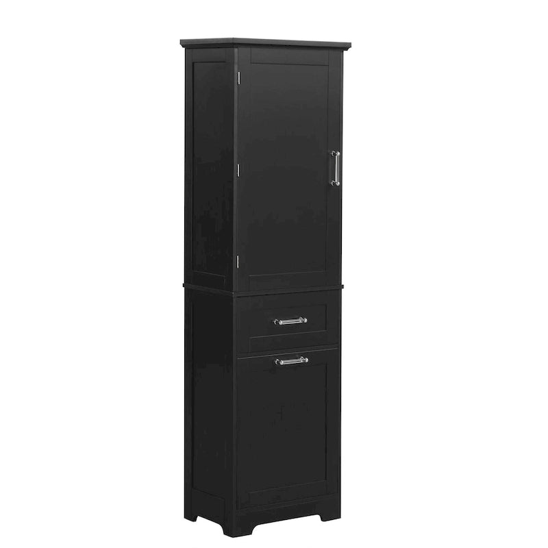 Armoire de rangement avec tiroirs et étagère réglable
