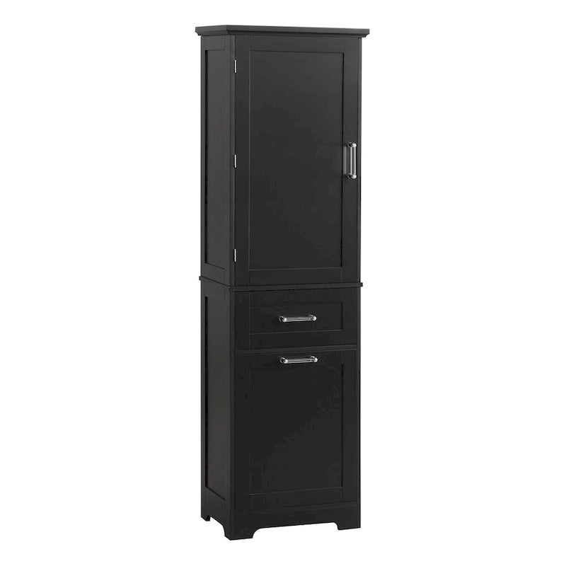 Armoire de rangement avec tiroirs et étagère réglable