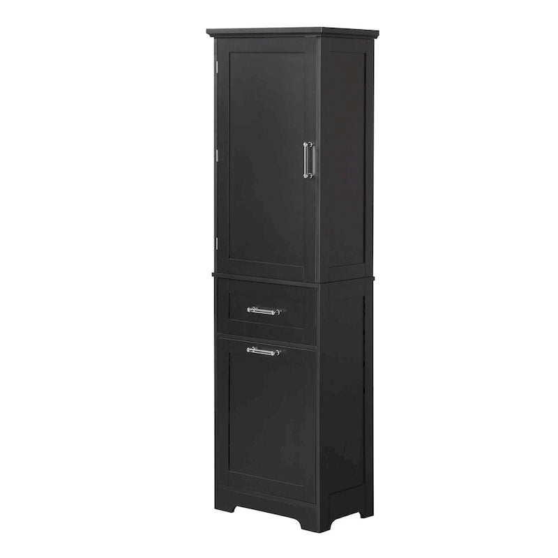 Armoire de rangement avec tiroirs et étagère réglable
