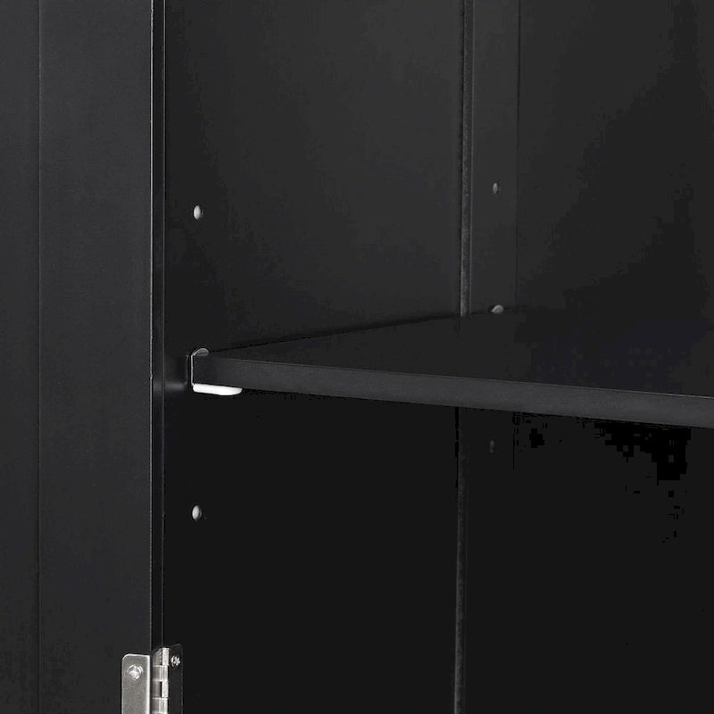 Armoire de rangement avec tiroirs et étagère réglable