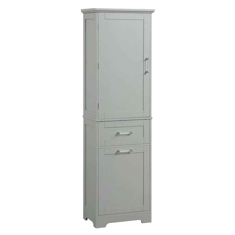 Armoire de rangement avec tiroirs et étagère réglable
