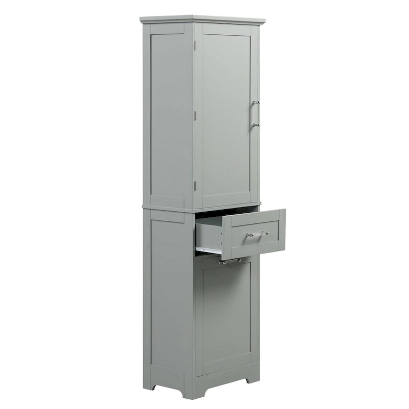 Armoire de rangement avec tiroirs et étagère réglable