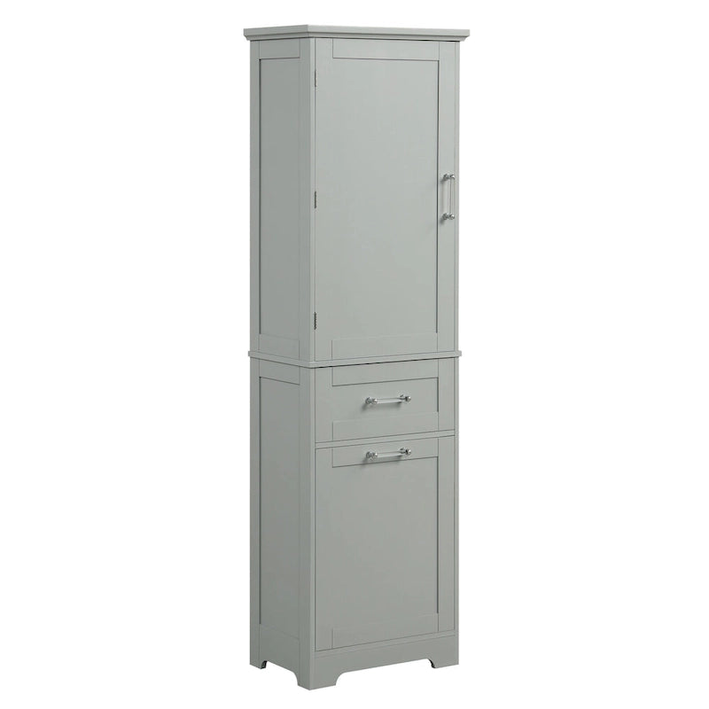 Armoire de rangement avec tiroirs et étagère réglable