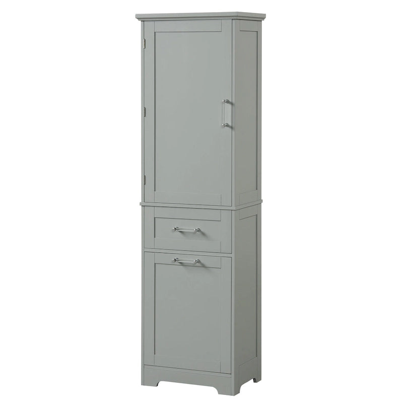 Armoire de rangement avec tiroirs et étagère réglable