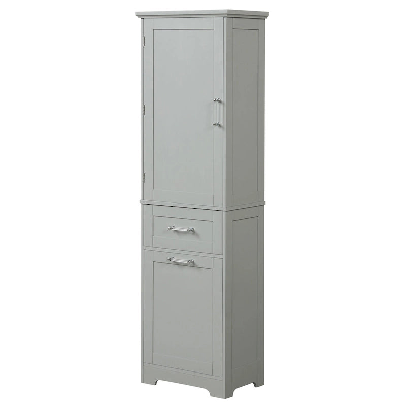 Armoire de rangement avec tiroirs et étagère réglable
