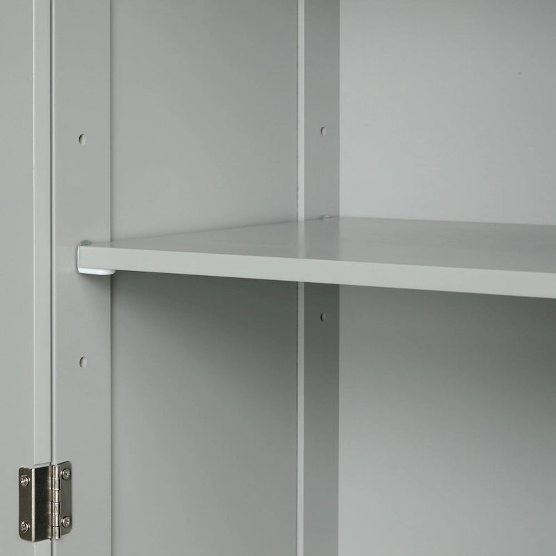 Armoire de rangement avec tiroirs et étagère réglable
