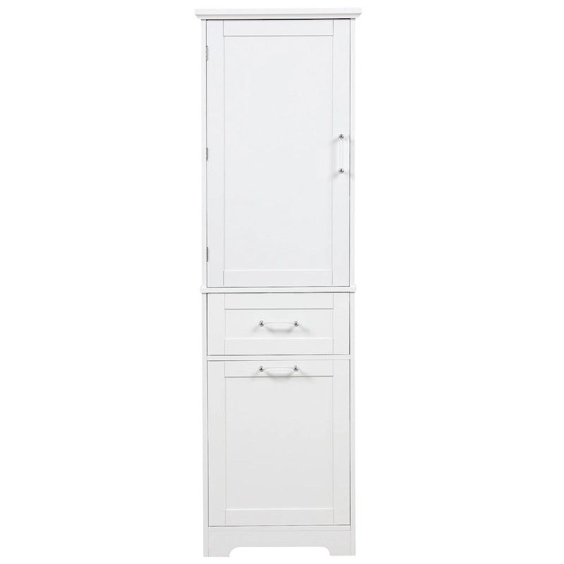 Armoire de rangement avec tiroirs et étagère réglable
