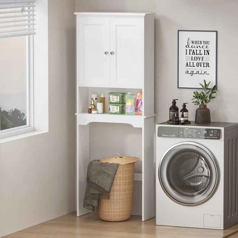 Meuble de rangement au-dessus des toilettes, Étagère de salle de bain au-dessus des toilettes, Organisateur de rangement pour salle de bain, Économiseur d'espace de salle de bain en bois