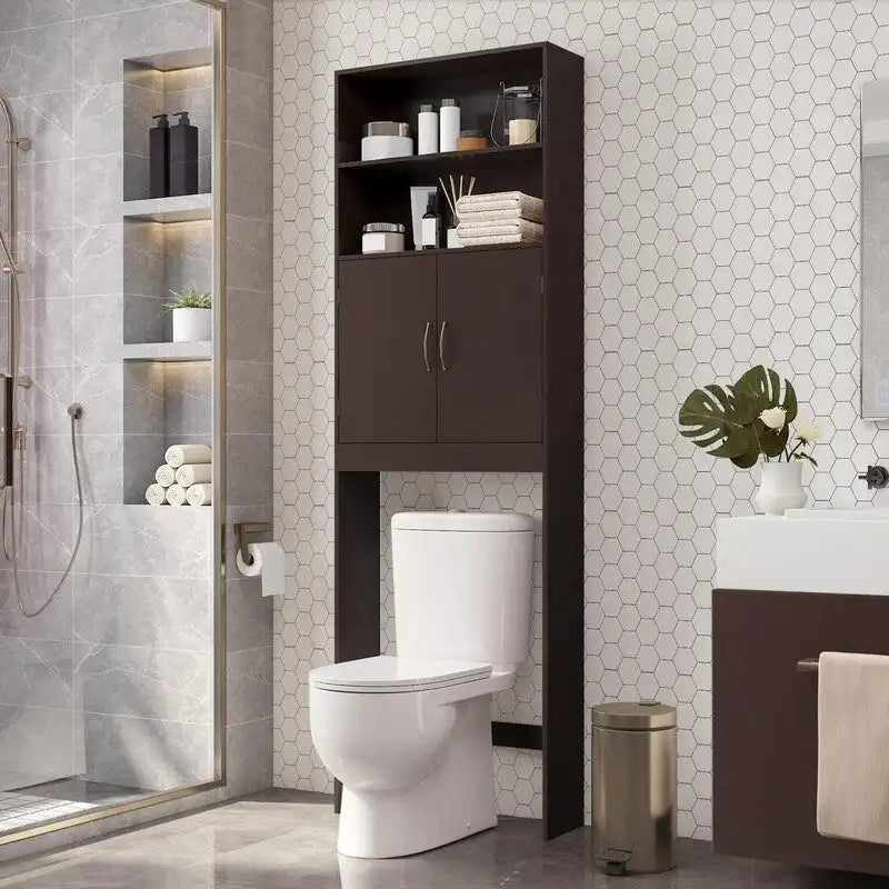 Meuble de rangement pour toilettes – 8P x 25L x 77H