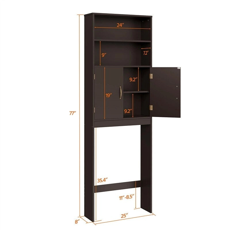 Meuble de rangement pour toilettes – 8P x 25L x 77H