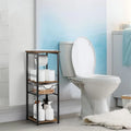 Meuble de rangement de salle de bain sur pied avec tiroir – 11P x 10L x 27,99H