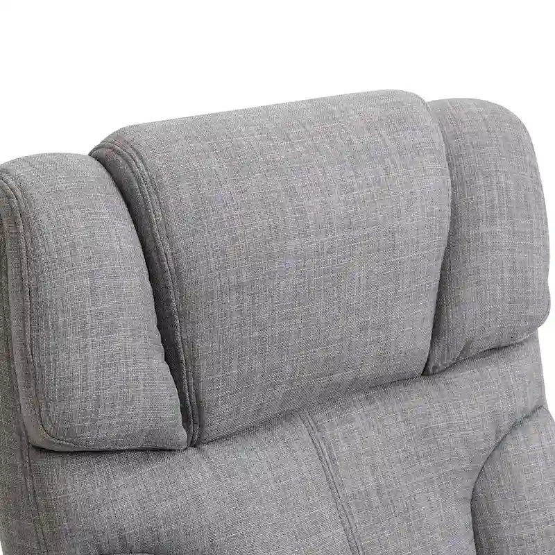 Chaise de bureau ergonomique avec siège large réglable en hauteur