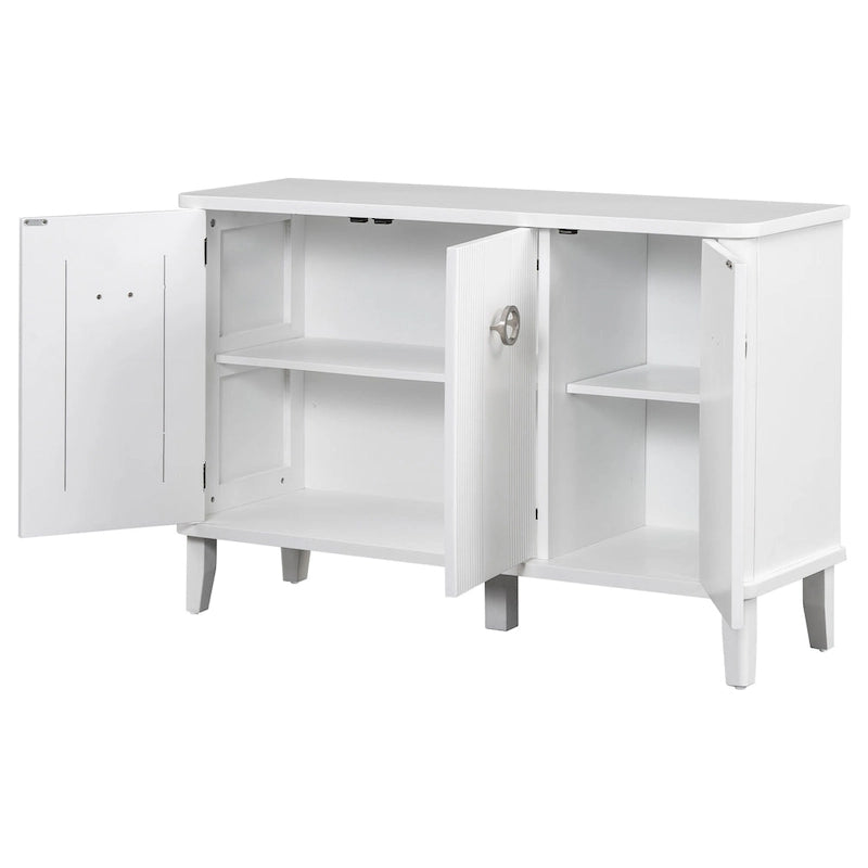Armoire en placage de frêne de Mandchourie, sobre et pleine d'atmosphère
