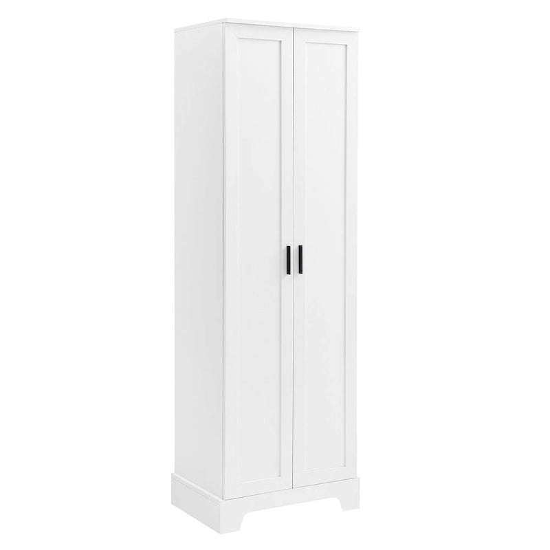 Meuble de rangement multifonctionnel à deux portes pour salle de bain, bureau