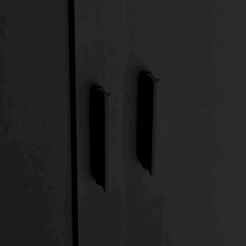 Meuble de rangement multifonctionnel à deux portes pour salle de bain, bureau