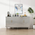 Meuble de rangement 4 portes grand format pour salon