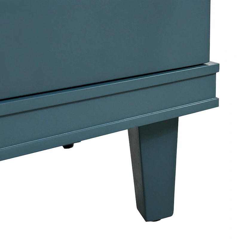 Meuble de rangement 4 portes grand format pour salon