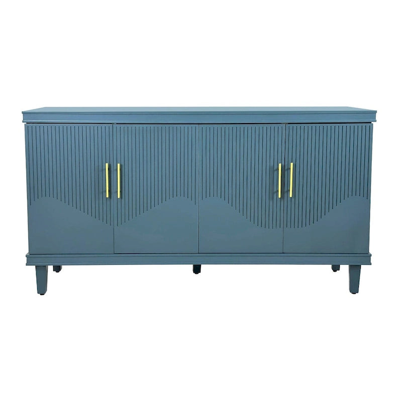 Meuble de rangement 4 portes grand format pour salon