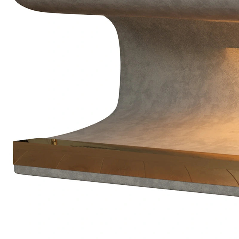 Banc d'entrée 37W avec pouf ottoman en cuir capitonné et LED