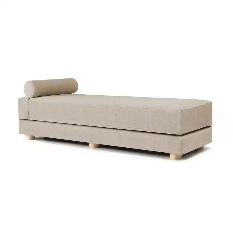 Lit de repos / Lit pliant grand format (Queen-Size) - Microvelours