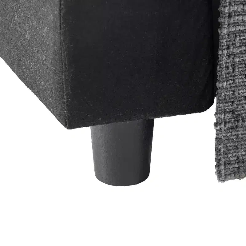 Fauteuil convertible très profond en chenille Polibi