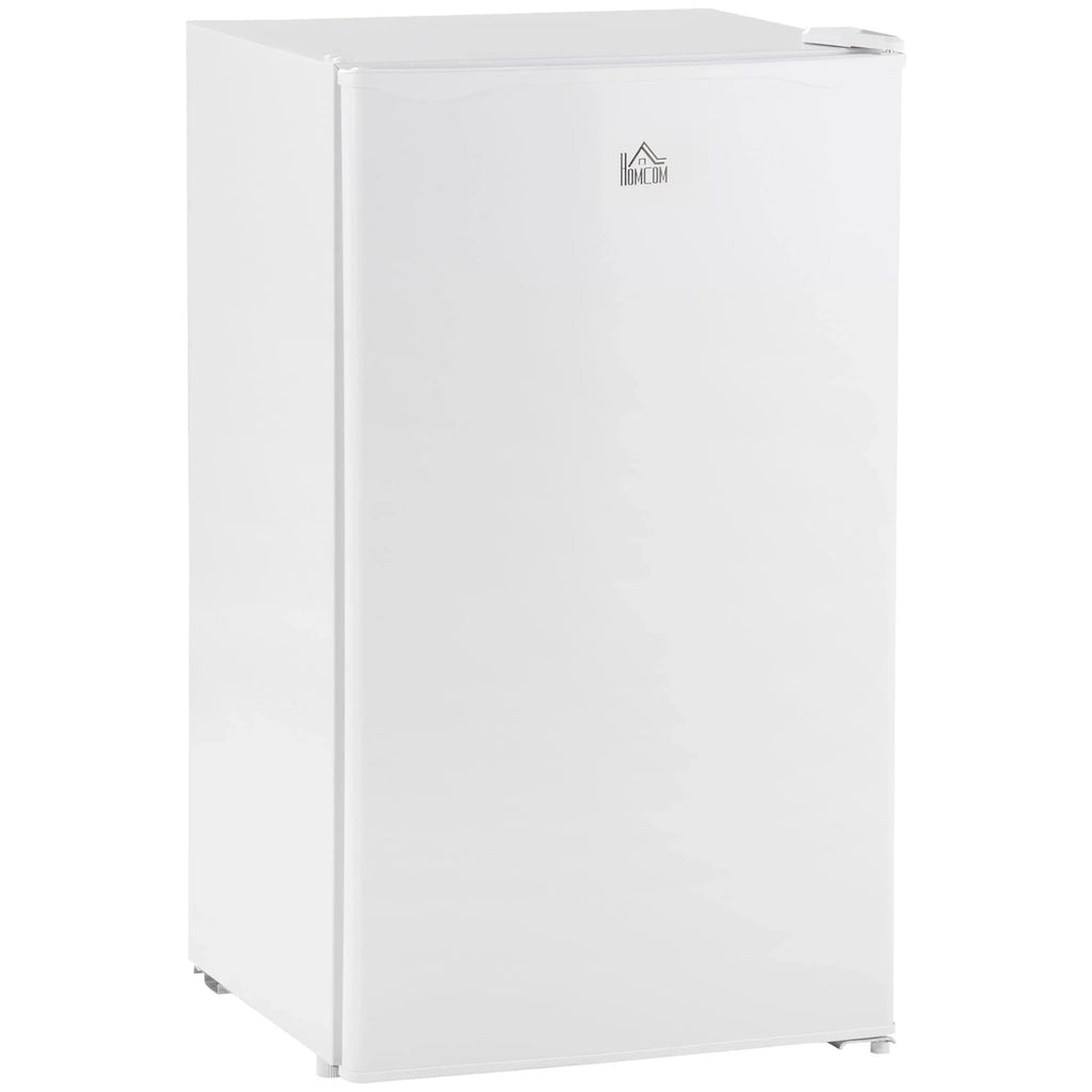 HOMCOM Mini-réfrigérateur de 90,6 L avec congélateur, Réfrigérateur compact à porte unique avec thermostat réglable pour chambre