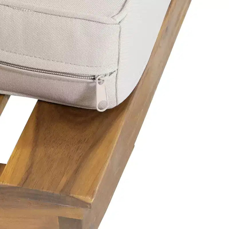 Canapé d'angle d'extérieur en forme de L, ensemble de loisirs pour patio, ensemble de sièges de conversation de jardin avec table basse et coussins résistants à l'eau - ModernLuxe