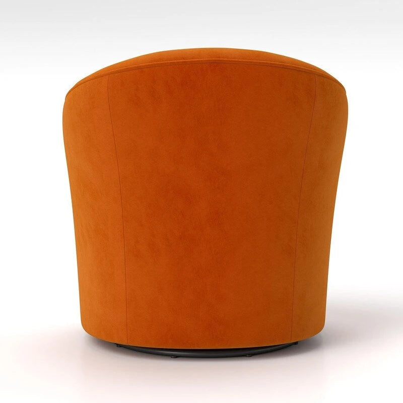 SEYNAR Fauteuil club pivotant à 360 degrés en velours moderne avec dossier capitonné - Lot de 2