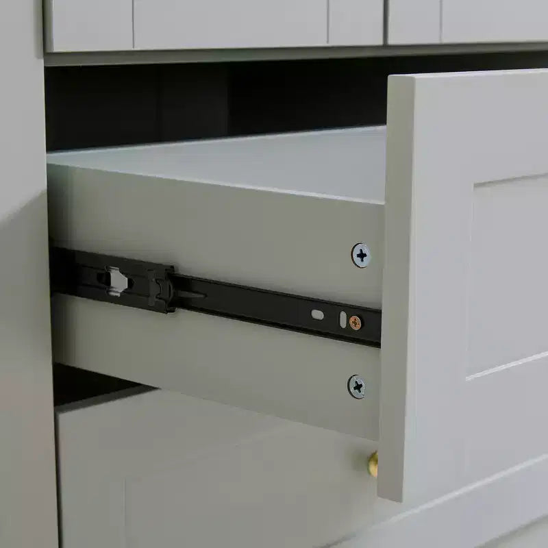 Garde-manger de cuisine autoportant Whisen 71''H, grand buffet de salle à manger avec 6 portes et étagères réglables