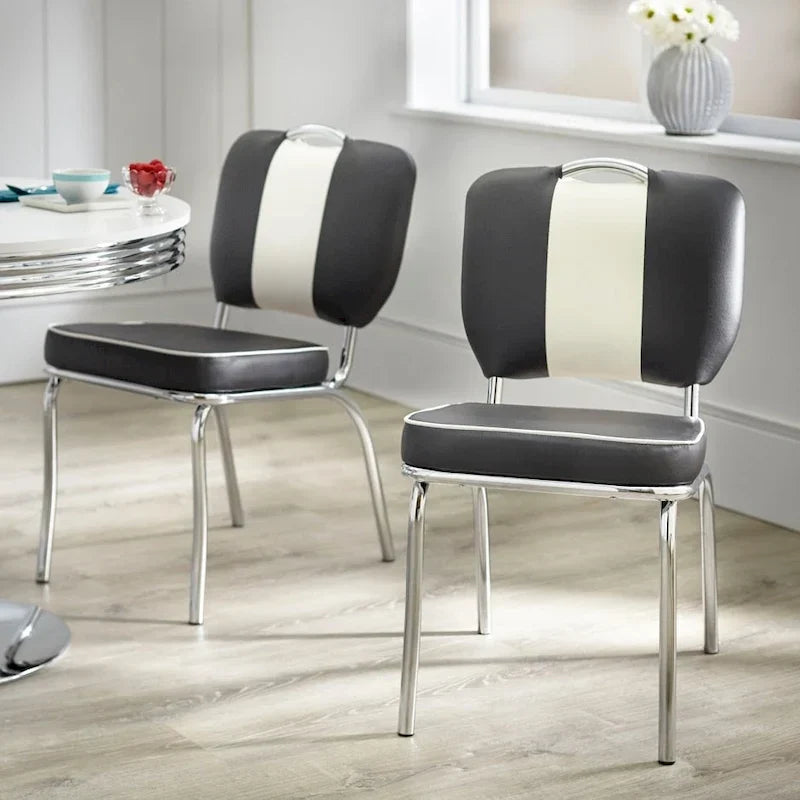 Ensemble de salle à manger rétro 5 pièces Raleigh Simple Living