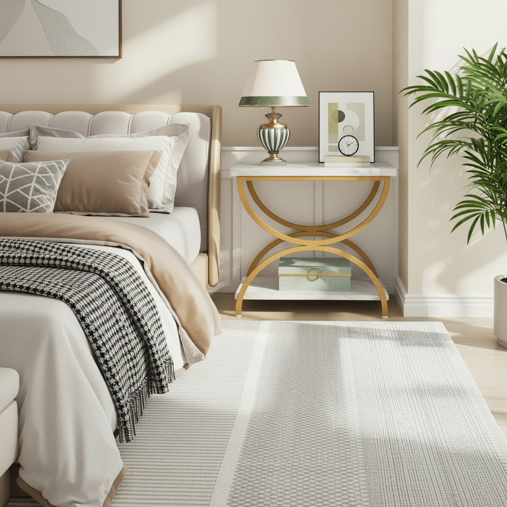 Square Nightstand Scene